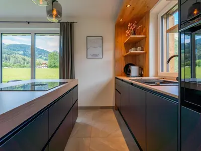 Küche/Küchenzeile in der Unterkunft Mountain Chalet An der Mur