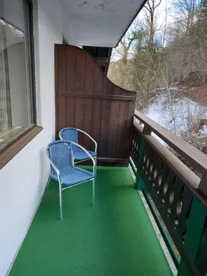 Ein Balkon oder eine Terrasse in der Unterkunft Gasthof zum Pfandl