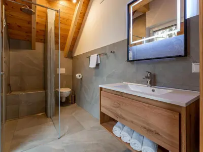 Ein Badezimmer in der Unterkunft Mountain Chalet Luxx