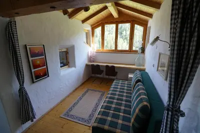 Ein Bett oder Betten in einem Zimmer der Unterkunft Sinabell by Schladmingurlaub