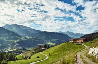 Naturlandschaft in der Nähe der Ferienwohnung