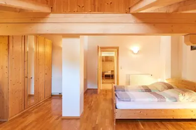 Ein Bett oder Betten in einem Zimmer der Unterkunft Bichlgut