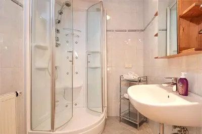 Ein Badezimmer in der Unterkunft Bichlgut
