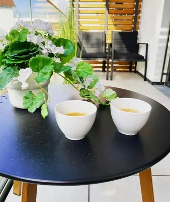 Grundriss der Unterkunft Luxury - Apartment mit Balkon in Seenähe