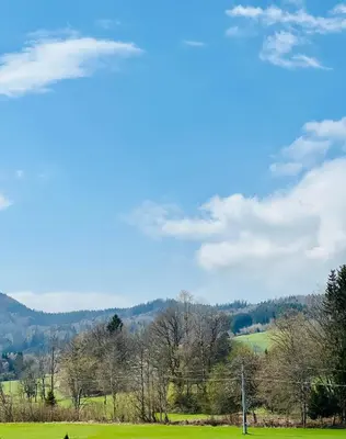 Naturlandschaft in der Nähe der Ferienwohnung