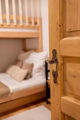 Ein Bett oder Betten in einem Zimmer der Unterkunft Almara - Family Apartment