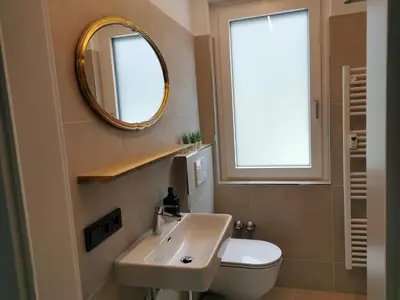 Ein Badezimmer in der Unterkunft Am Grimming 14