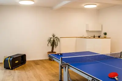 Tischtennis in der Unterkunft baadhaus - 4 Sterne Superior oder in der Nähe