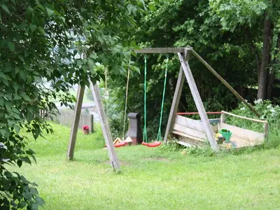 Ein Kinderspielbereich in der Unterkunft Farmhouse in St Johann with Sauna