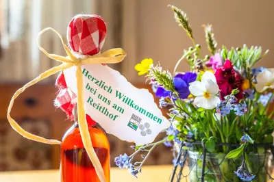 Grundriss der Unterkunft Appartement Reitlhof Bio-Bergbauernhof bei Salzburg