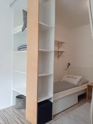 Ein Bett oder Betten in einem Zimmer der Unterkunft Apartman Ramsau