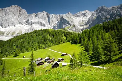 Naturlandschaft in der Nähe der Ferienwohnung