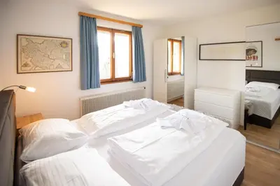 Ein Bett oder Betten in einem Zimmer der Unterkunft CHALET MARESI