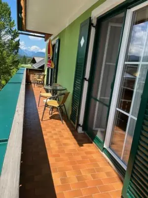 Ein Balkon oder eine Terrasse in der Unterkunft Haus Ranner
