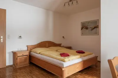Ein Bett oder Betten in einem Zimmer der Unterkunft Grabmayrhof