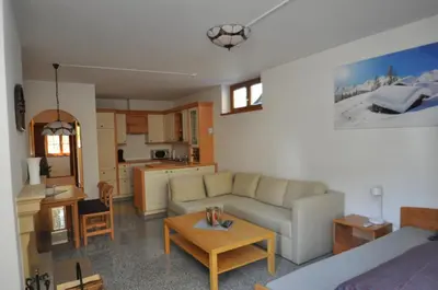 Küche/Küchenzeile in der Unterkunft Apartments-Weberlandl