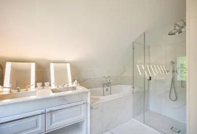 Ein Badezimmer in der Unterkunft Villa Rosen der Villa Liechtenstein - Your Austrian Home