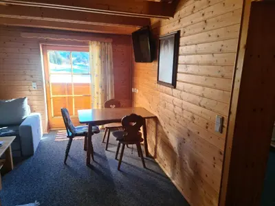 TV/Unterhaltungsangebot in der Unterkunft Schöne Ferienwohnung im Naturpark Grebenzen