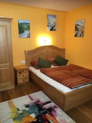 Ein Bett oder Betten in einem Zimmer der Unterkunft Haus Greet
