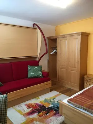 Ein Sitzbereich in der Unterkunft Haus Greet