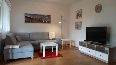TV/Unterhaltungsangebot in der Unterkunft Panorama Appartement 1