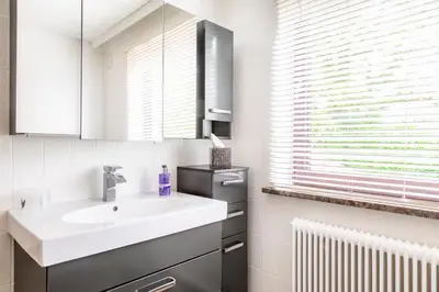 Küche/Küchenzeile in der Unterkunft Ferienwohnung Wallmerhof am ländlichen Wimberg