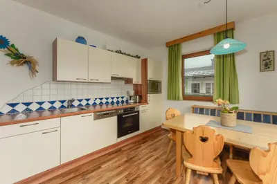 Küche/Küchenzeile in der Unterkunft Gästehaus Sieder by Schladming-Appartements