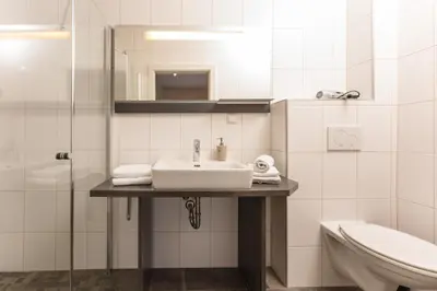Ein Badezimmer in der Unterkunft Bella Vista Appartements by Schladming-Appartements