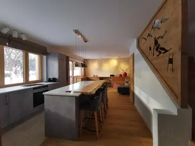 Küche/Küchenzeile in der Unterkunft Chalet Tauplitz