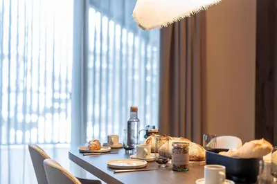 Essen in der Ferienwohnung oder in der Nähe