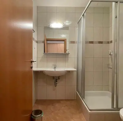 Ein Badezimmer in der Unterkunft Apartment Heijerhof - Top 4