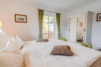 Ein Bett oder Betten in einem Zimmer der Unterkunft Villa Eisl-Raudaschl