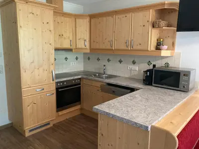 Küche/Küchenzeile in der Unterkunft Appartement Plut