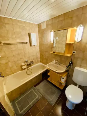 Ein Badezimmer in der Unterkunft Apartment Dachstein nahe Zentrum