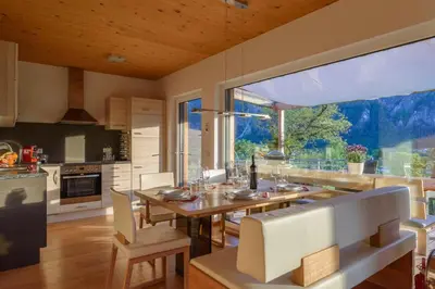 Küche/Küchenzeile in der Unterkunft Ferienlodge MaResi