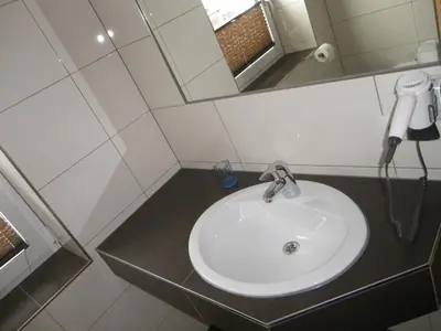 Ein Badezimmer in der Unterkunft Appartement Großwallner
