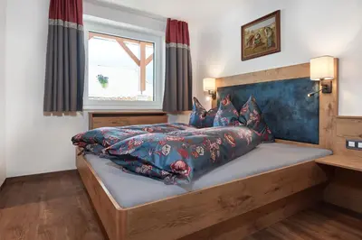 Ein Bett oder Betten in einem Zimmer der Unterkunft Klammgut