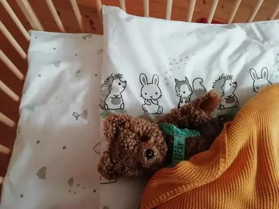 Ein Bett oder Betten in einem Zimmer der Unterkunft Die KALSBERGERin Ferienwohnung für Genießer