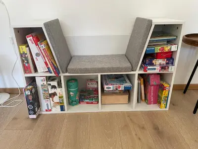 Die Bibliothek in der Ferienwohnung
