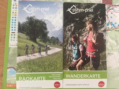 Ein Zertifikat, Auszeichnung, Logo oder anderes Dokument, das in der Unterkunft Privatwohnung am Prielerweg in Hinterstoder ausgestellt ist