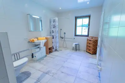 Ein Badezimmer in der Unterkunft Huberhof 1 by Alpenidyll Apartments
