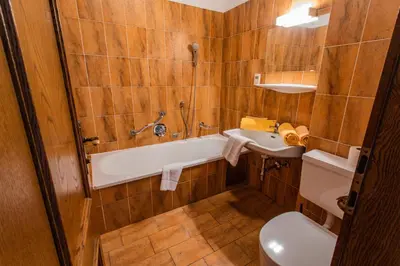 Ein Badezimmer in der Unterkunft Huberhof 7 by Alpenidyll Apartments