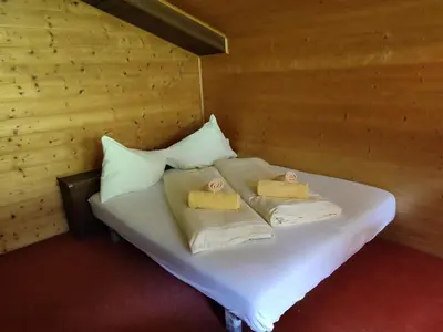 Ein Bett oder Betten in einem Zimmer der Unterkunft Huberhof 11 by Alpenidyll Apartments