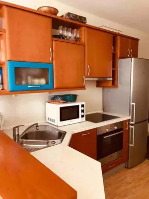 Küche/Küchenzeile in der Unterkunft Planai Ski Slope Appartements