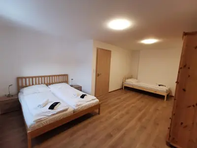 Ein Bett oder Betten in einem Zimmer der Unterkunft Müller Apartment