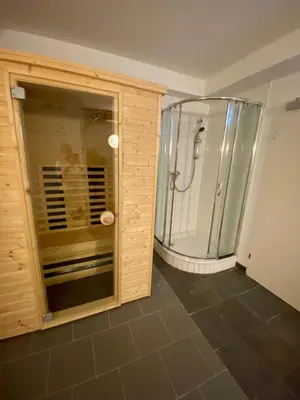 Ein Badezimmer in der Unterkunft Appartements 