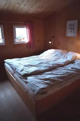 Ein Bett oder Betten in einem Zimmer der Unterkunft Chalet Chocolat