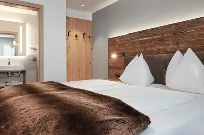 Ein Bett oder Betten in einem Zimmer der Unterkunft Wieslbauer