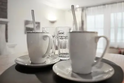 Kaffee-/Teezubehör in der Unterkunft Wieslbauer