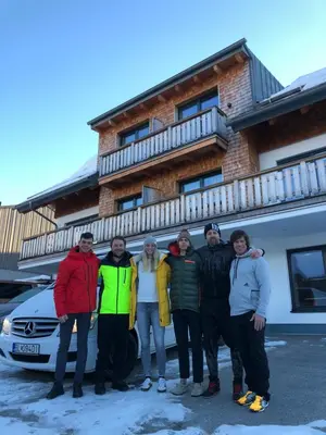 Appartement Grossegger im Winter